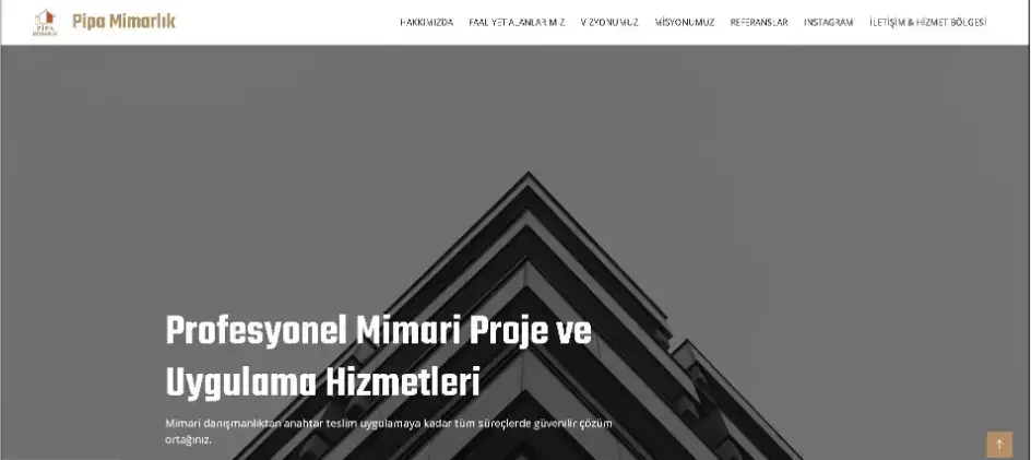 Pipa Mimarlık Projesi görseli